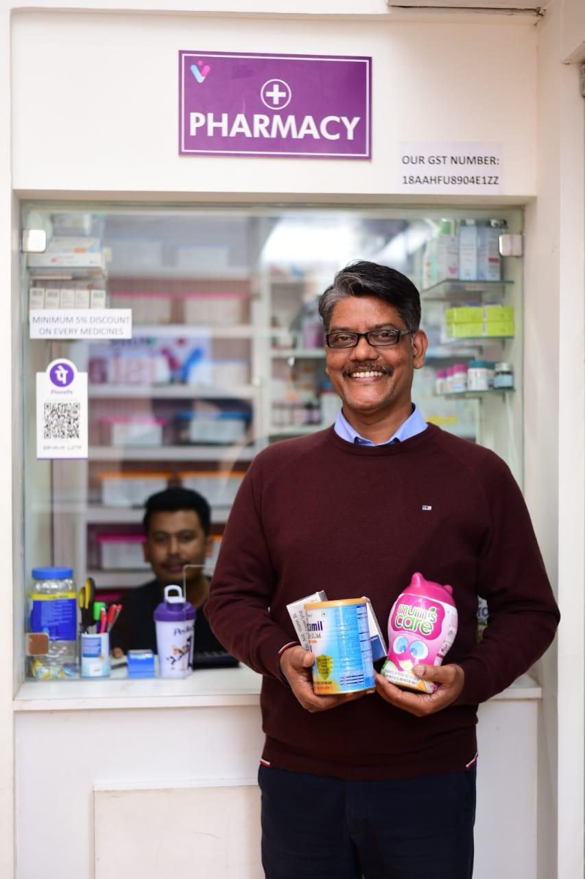 Pharmacy staff — UHS Vista, Guwahati