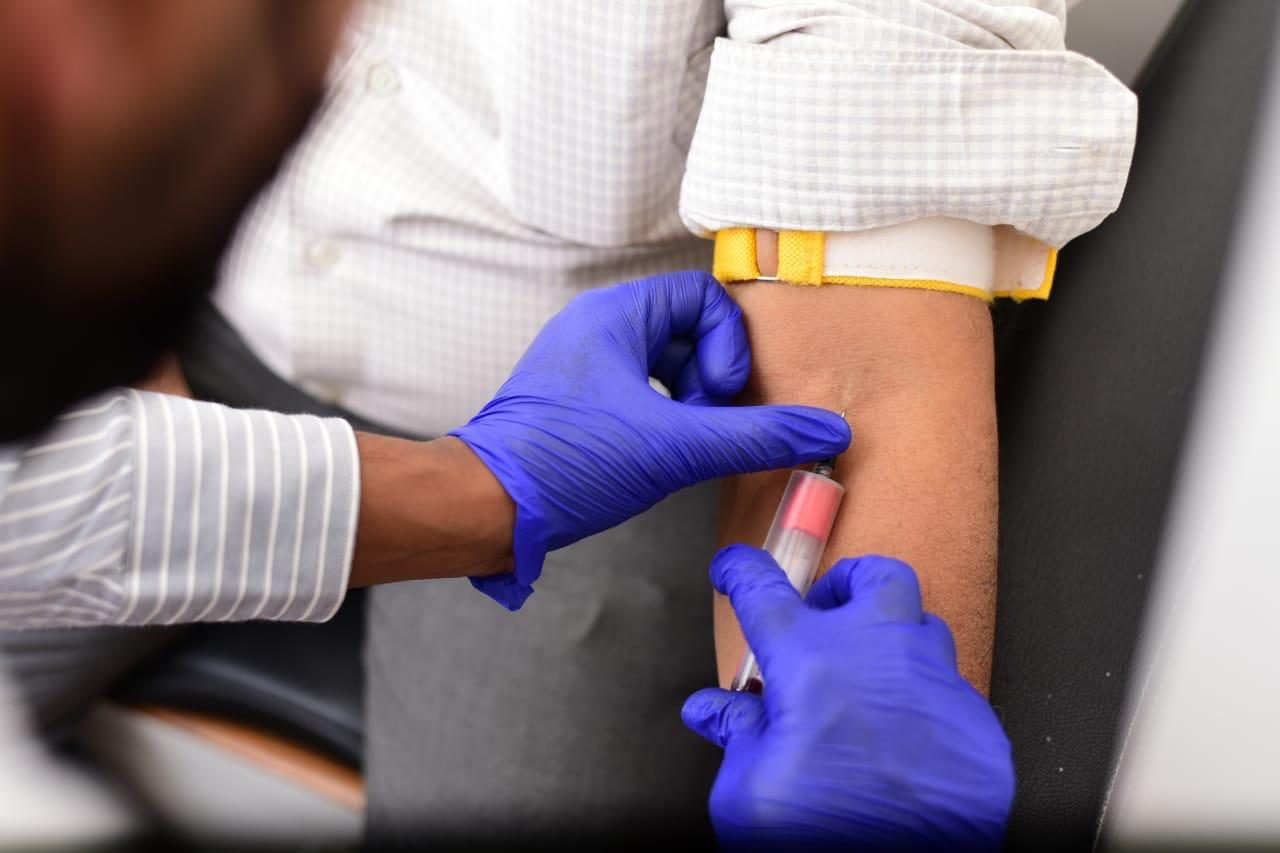 Pathology lab technician at UHS Vista