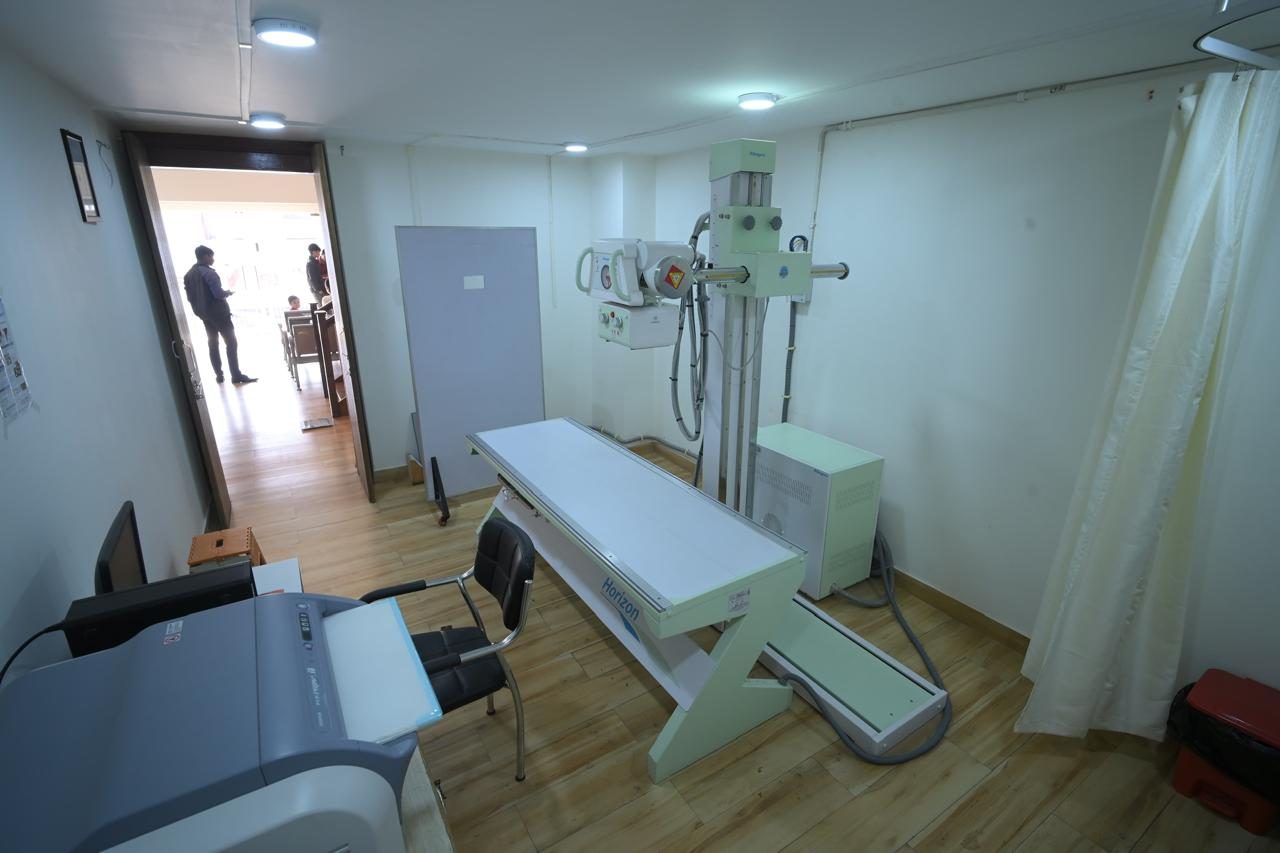 X-ray room — UHS Vista, Guwahati